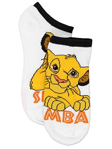 Disney The Lion King Teen Womens 6 pack Socks (9-11 Womens (Shoe: 4-10), Black/Purple/Multi)