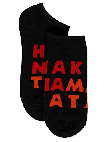 Disney The Lion King Teen Womens 6 pack Socks (9-11 Womens (Shoe: 4-10), Black/Purple/Multi)