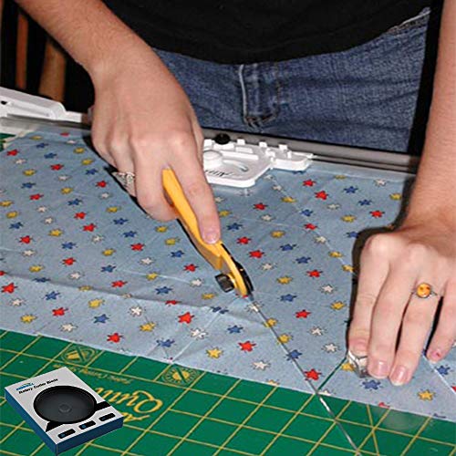 Rotary Cutter Blades 45mm 10 Pack by KISSWILL, Fits Fiskars, Olfa, Martelli, Dremel, Truecut, DAFA Rotary Cutter Replacement for Quilting Scrapbooking Sewing Arts&Crafts, Sharp and Durable