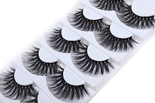 Wleec Beauty 3D Faux Mink False Lashes Handmade Dramatic Eyelash Pack Long Crisscross Fake Eyelashes #3D/18 (15 Pairs/3 Pack)