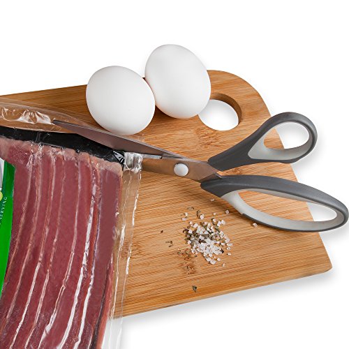 Best Titanium Scissors - 3 Shears in One Pack - Precision Cutting Blades for Sewing - Office Scissors - Gift Art and Craft Set - Sharp Scissors That Wont Break - Craft Siccors