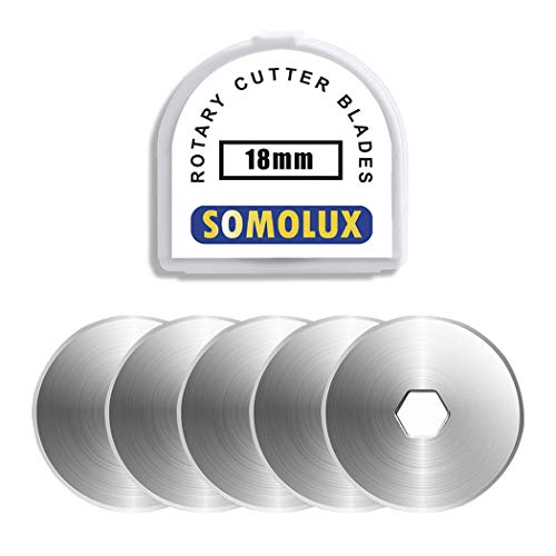 SOMOLUX Rotary Cutter Blades for Quilting & Crafts