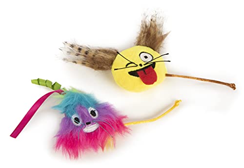 SmartyKat Emoji Wink & Rainbow Poop Cat Toys