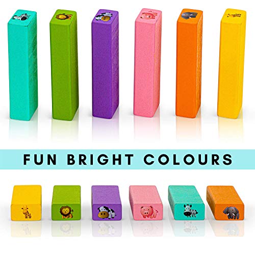 Classic Best Family Fun Educational Games for Kids - 54 Pcs Gifts Ideas