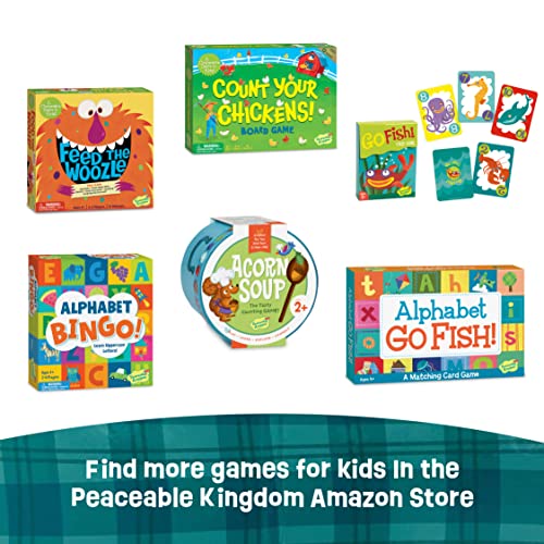 Peaceable Kingdom Snug as a Bug in a Rug Award Winning Preschool Skills Builder Game