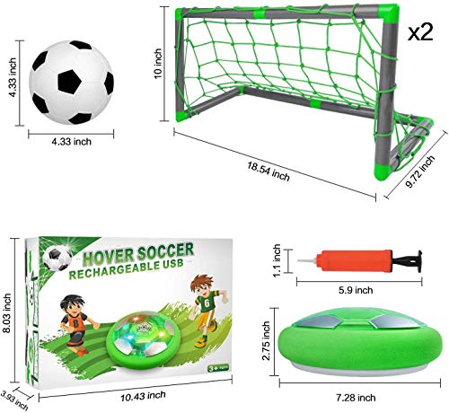 AOKESI Hover Soccer Ball Set with LED Lights