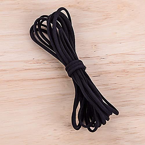 Braided Sewing Elastic Bands for Crafting - 1/8