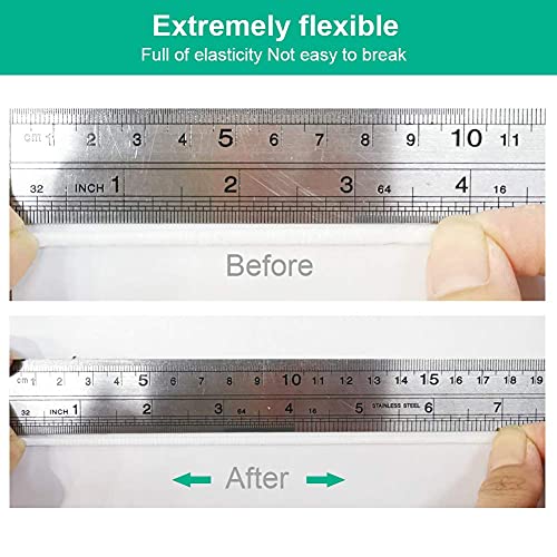 Braided Elastic Bands for Sewing - White (1/4" 50)