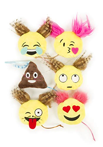 SmartyKat Mouse Moods Emoji Bundle Pack - Yellow/Brown