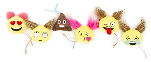 SmartyKat Mouse Moods Emoji Bundle Pack - Yellow/Brown