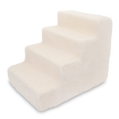 Pet Stairs for Small Dogs & Cats, Non-Slip, 4-Step