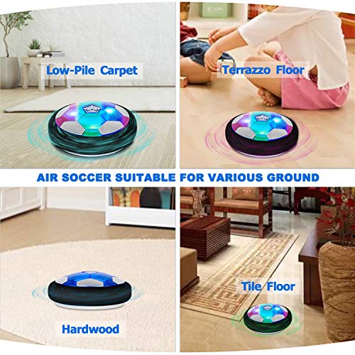 Kids Hover Soccer Ball Set with LED Light