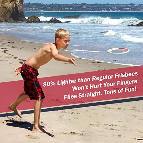 Activ Life Flying Toys [Glow-in-The-Dark] Cool 6 Year Old Boy Gifts & Christmas Presents for Kids to Play in Backyard, School Playground, Indoor Gym or BBQ Tailgate Party Toss Games