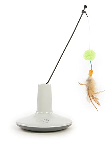 Petlinks Pure Commotion Cat Toy Electronic Motion Toy, Brown, 10 in