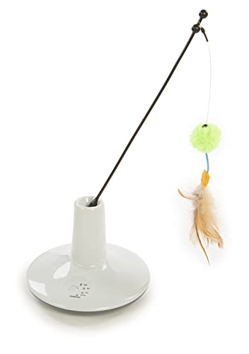 Petlinks Pure Commotion Cat Toy Electronic Motion Toy, Brown, 10 in