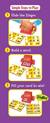 ThinkFun Zingo Word Builder Early Reading Game - Award Winning Game for Pre-Readers and Early Readers