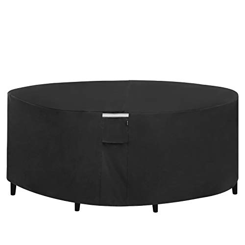 SONGMICS Outdoor Round Patio Table and Chairs Cover 70 Inches