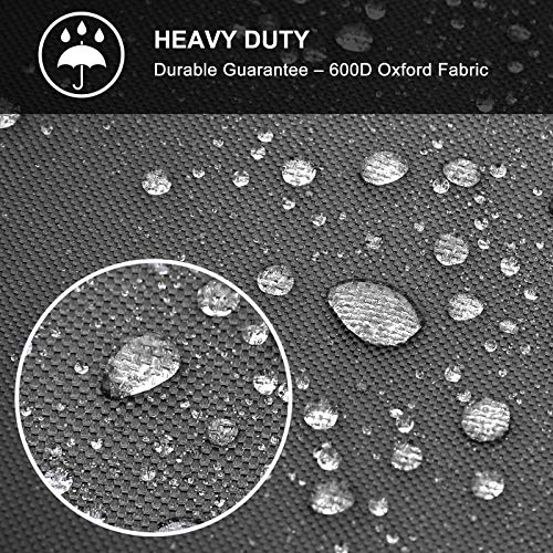 SONGMICS Outdoor Round Patio Table and Chairs Cover 70 Inches