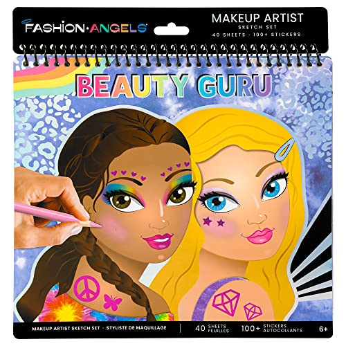 Makeup & Hair Design Sketch Portfolio for Kids