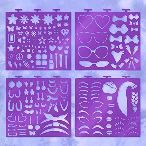 Makeup & Hair Design Sketch Portfolio for Kids