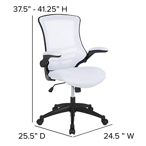 Ergonomic Black Mesh Swivel Office Chair by Kelista
