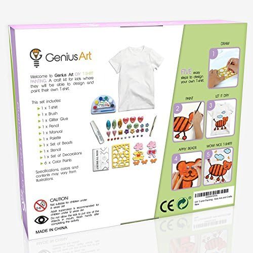 DIY T-shirt Painting - Kids Arts and Crafts