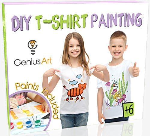 DIY T-shirt Painting - Kids Arts and Crafts