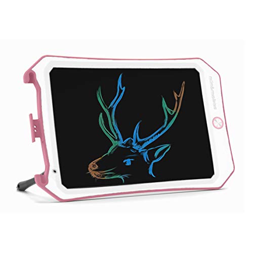 8.5 inch Writing &Drawing Board Doodle Board Toys for Kids, Spring& Birthday Gift for 4-5 Years Old Kids & Adults Color LCD Writing Tablet with Stylus Smart Paper for Drawing WriterÂ (Pink-White-ccÂ )