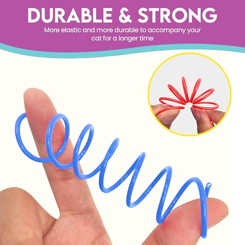 Ethical Wide Colorful Springs Cat Toy