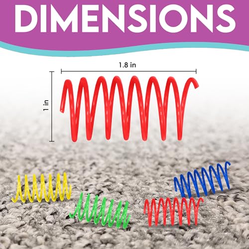 Ethical Wide Colorful Springs Cat Toy