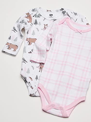 Hudson Baby Unisex Baby Cotton Long-sleeve Bodysuits
