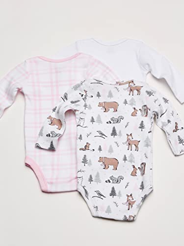 Hudson Baby Unisex Baby Cotton Long-sleeve Bodysuits