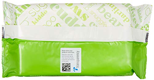 Amazon Elements Baby Wipes, Fresh Scent, Flip-Top Packs