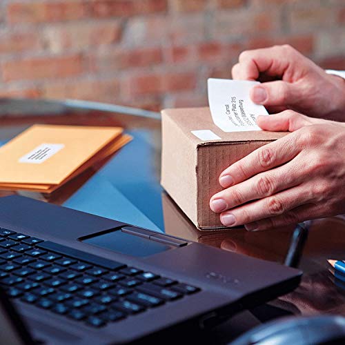 DYMO LabelWriter 450 Turbo Label Maker with 3 Bonus LW Label Rolls (700 Address & 300 Shipping), White, Self-Adhesive