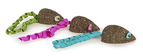 SmartyKat Magic Mice Catnip Ribbon Toys - Set of 3