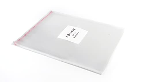 Clear self-seal apparel bags for T-shirts and gifts (200 pcs)