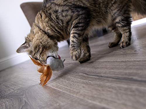 Petlinks Bumper Mouse Cat Toy Motorized Chase Toy