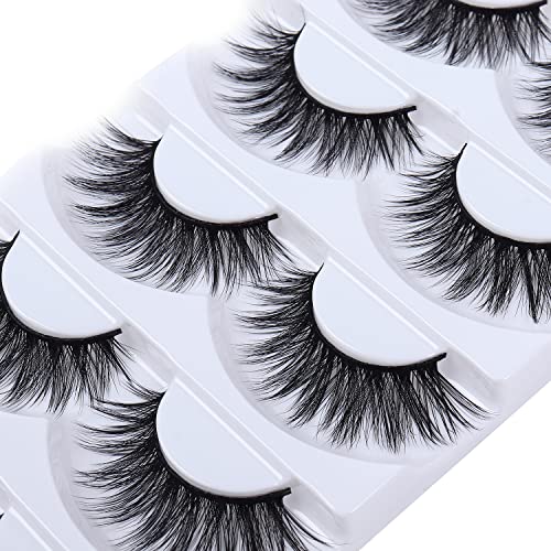 Wleec Beauty 3D Silk Lashes Handmade Dramatic False Eyelash Pack #3D/F15 (15 Pairs/3 Pack)