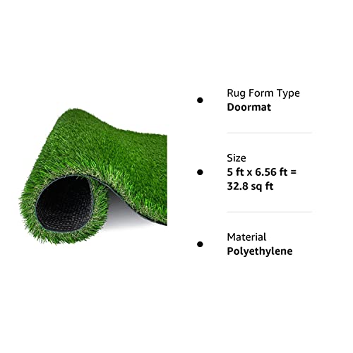 4 Tone Synthetic Turf Mat for Pets - 32.8 sq ft