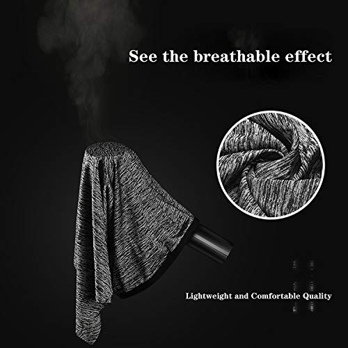 UV Protection Cooling Balaclava Face Mask - Light Gray