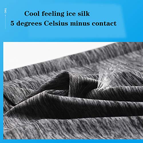 UV Protection Cooling Balaclava Face Mask - Light Gray