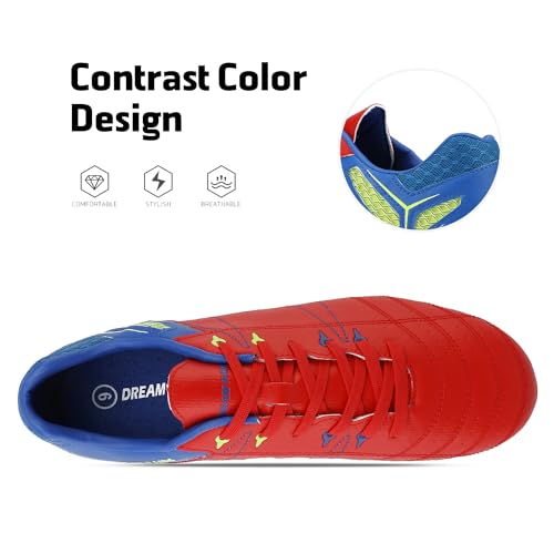 Men's Football Soccer Shoes, Size 10, Multiple Colors