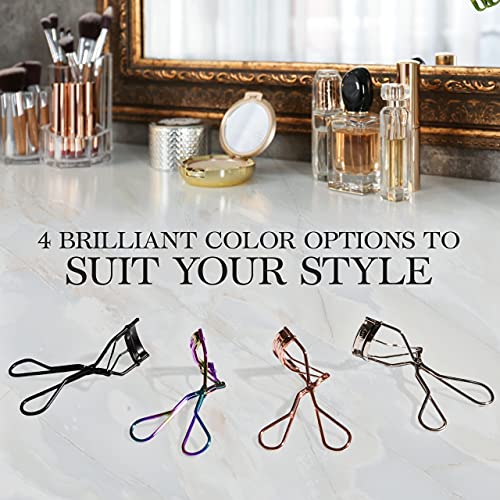 Eyelash Curler with Satin Bag & Refill Pads