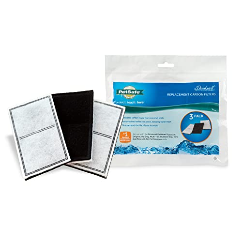 PetSafe Drinkwell Replacement Carbon Filters, Dog and Cat Water Fountain Filters