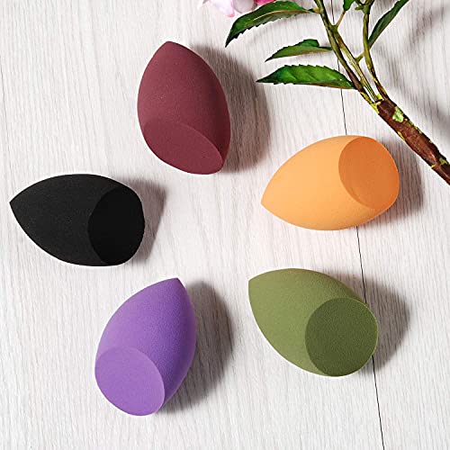 YEOTWIN Makeup Sponge Set Latext-free Beauty Sponge Makeup Blender Foundation Sponge Applicator Sponges (3cps)