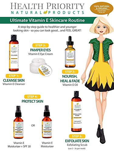 Organic Vitamin E Oil Bundle - Nourish & Repair Skin