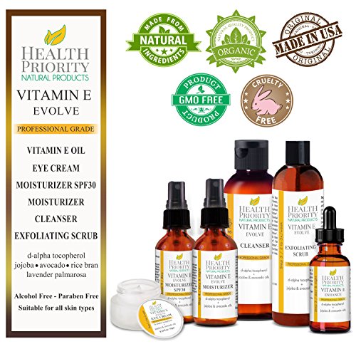 Organic Vitamin E Oil Bundle - Nourish & Repair Skin