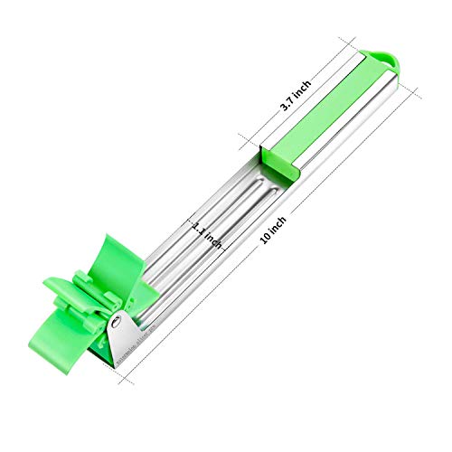 Watermelon Slicer Cutter Stainless Steel Windmill Watermelon Cutter Knife - Kids Fascinated Melon Cuber Cutting Tool - Carving and Cutting Utility Knife for Home Fruit Party - Cool Kitchen Gadgets