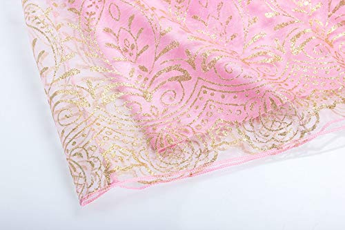 ReliBeauty Little Girls Princess Dress up Costume with Accessories, 5 (130), Pink