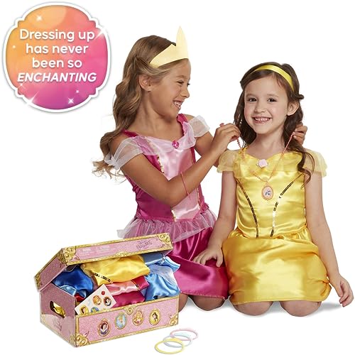 Disney Princess Dress Up Trunk Deluxe 21 Piece